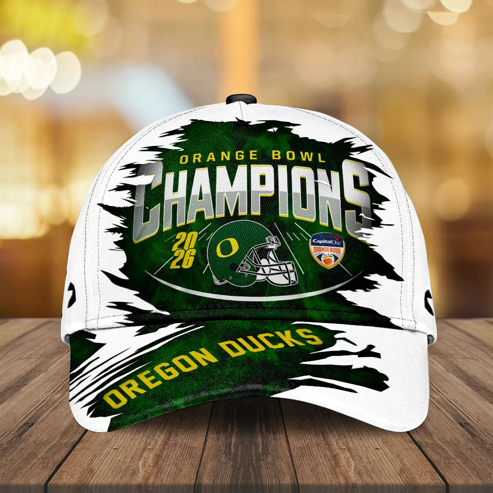 Oregon Ducks Football Orange Bowl Champions Classic Cap – MAITM14317