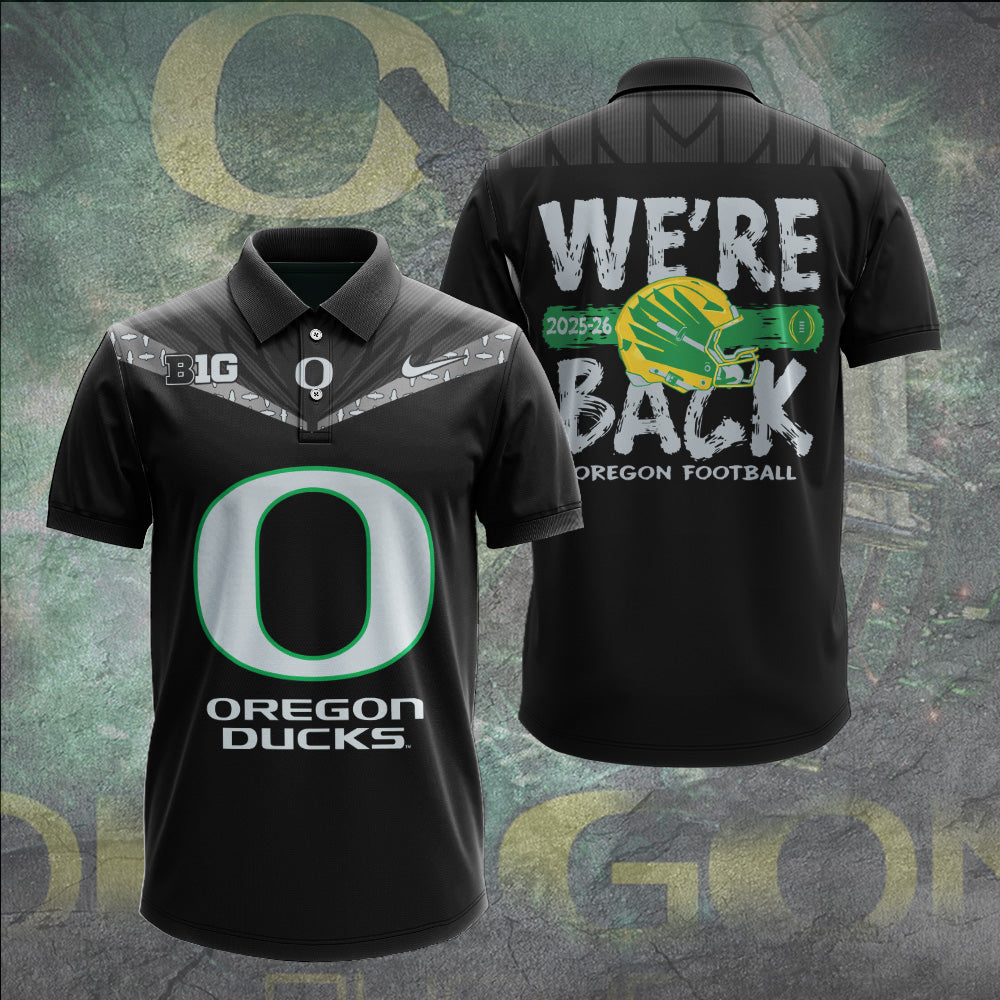 Oregon Ducks Football 3D Apparel – TANTN19593