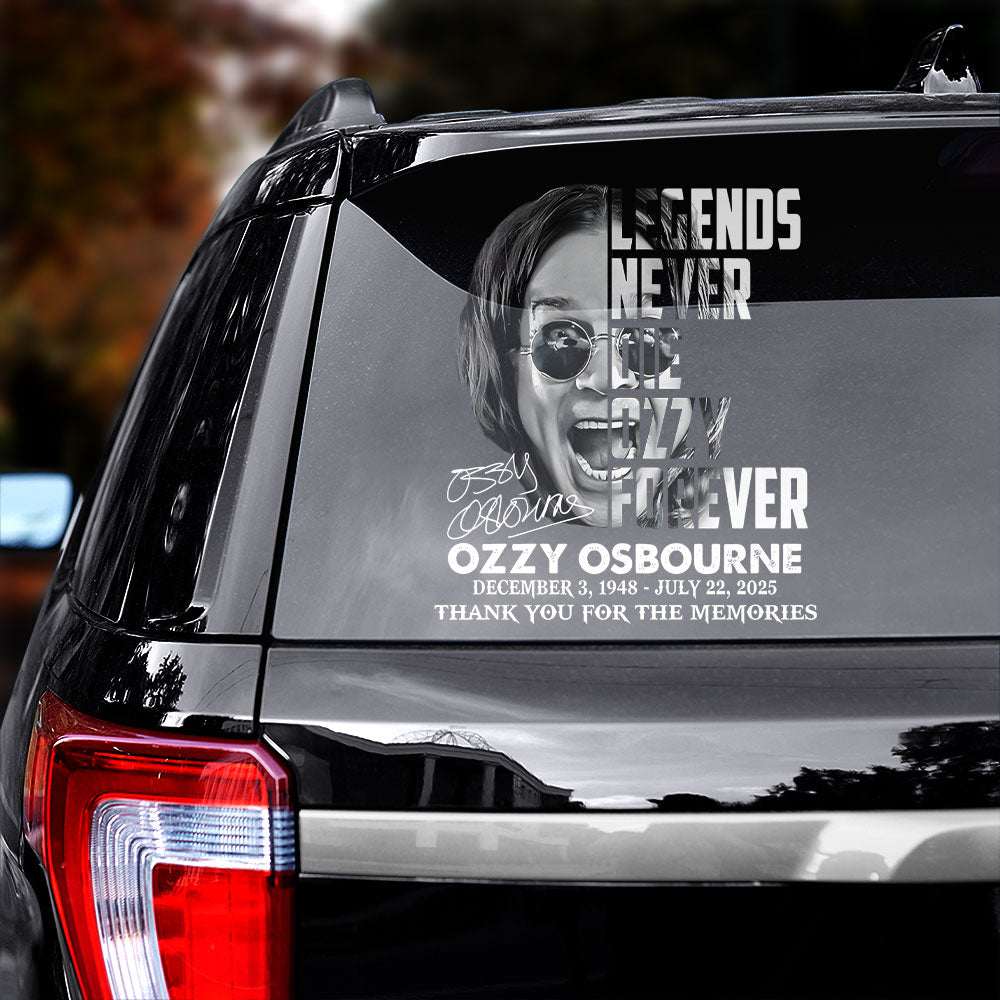 Ozzy Osbourne Car Sticker – MAITM12501