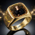 Ozzy Osbourne 3D Engraved Ring – HOATT20031