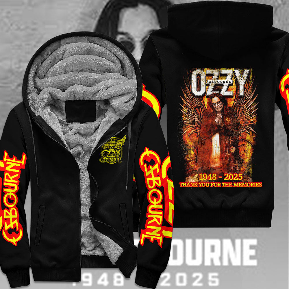Ozzy Osbourne 3D Fleece Zip Hoodie – TMTHU2900