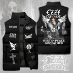 Ozzy Osbourne 3D Sleeveless Down Jacket – MAITM13978