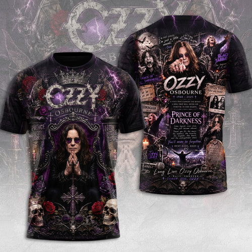 Ozzy Osbourne 3D Apparel – TMTHU8073