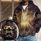 Ozzy Osbourne 3D Unisex Waffle Hoodie – TMTHU7989