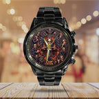 Ozzy Osbourne Black Stainless Steel Watch – TMTHU8038