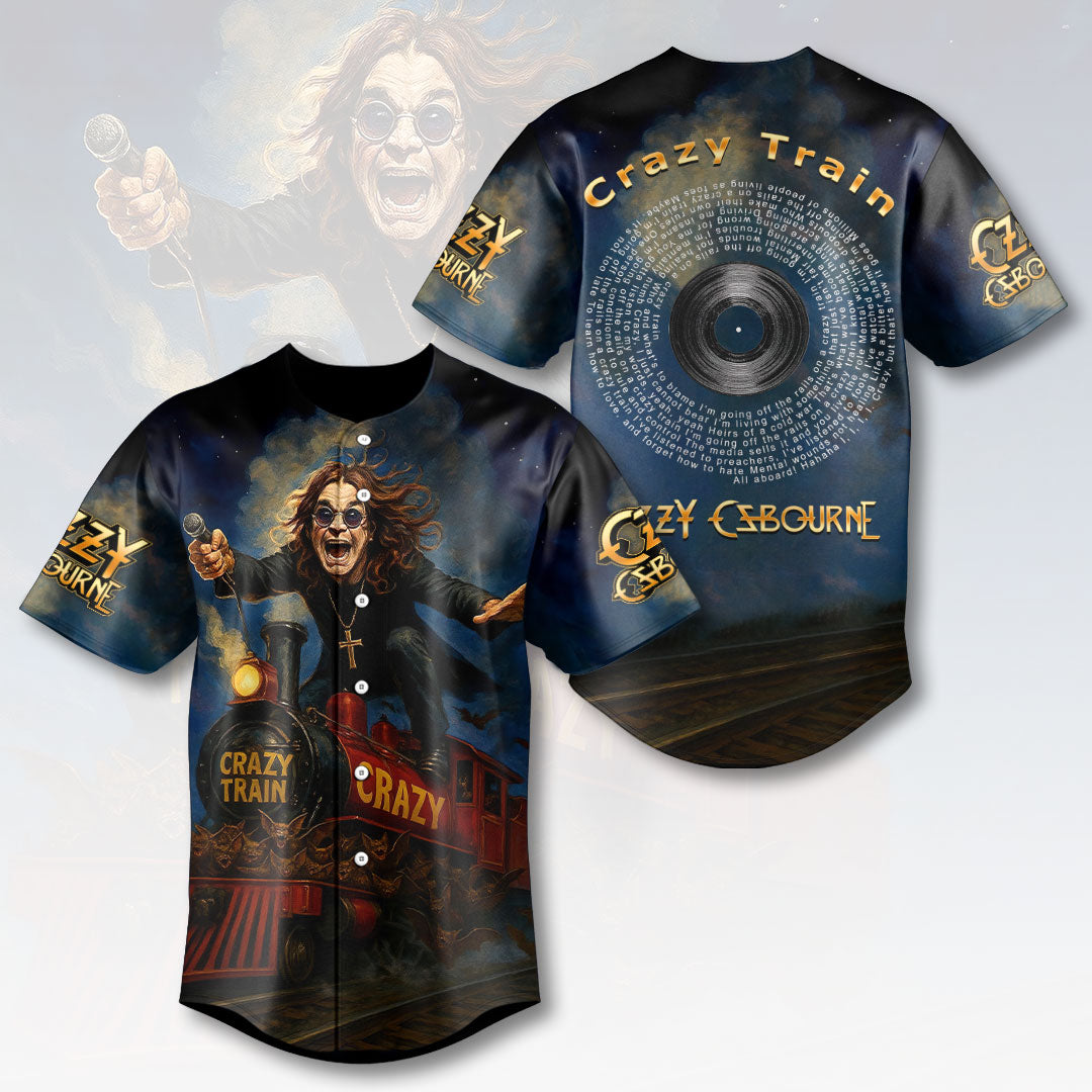 Ozzy Osbourne Baseball Jersey – HOATT18970
