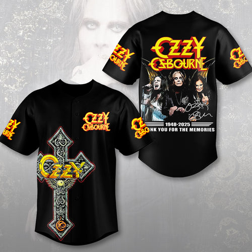 Ozzy Osbourne Baseball Jersey – MAITM 12322