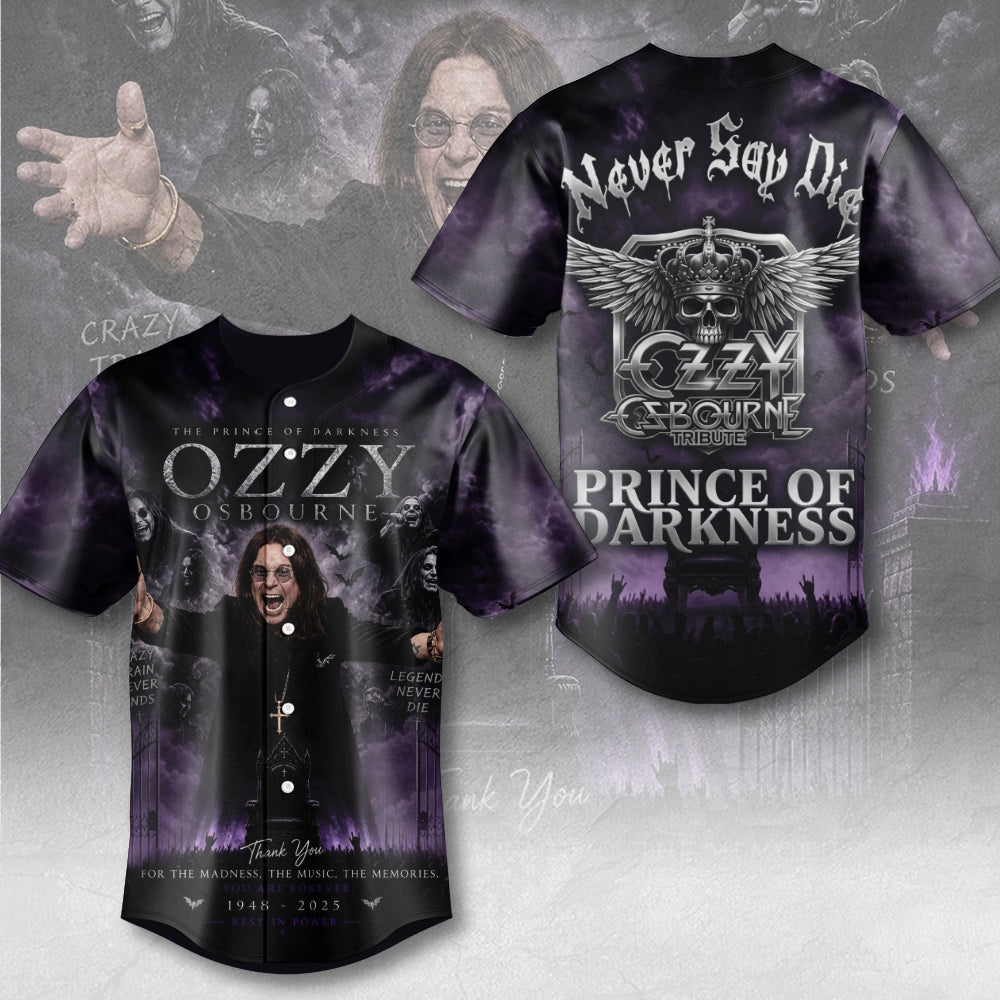 Ozzy Osbourne Baseball Jersey – TMTHU7958