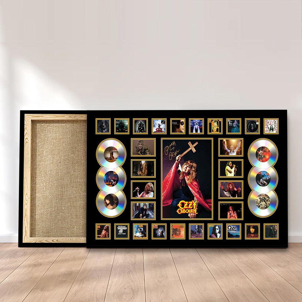Ozzy Osbourne Rectangle Canvas With Inner Frame – MAITM 12265