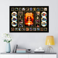 Ozzy Osbourne Rectangle Canvas With Inner Frame – MAITM 12399
