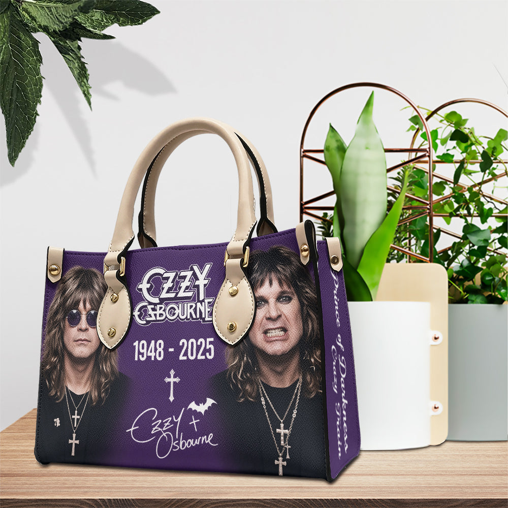 Ozzy Osbourne Leather HandBag – TMTHU8110