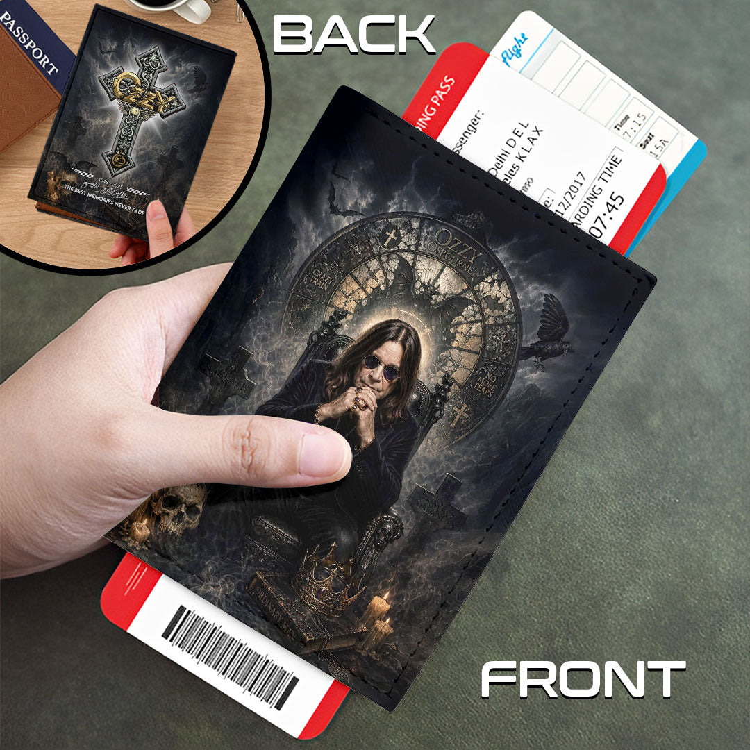 Ozzy Osbourne Leather Passport Cover – HOATT18301