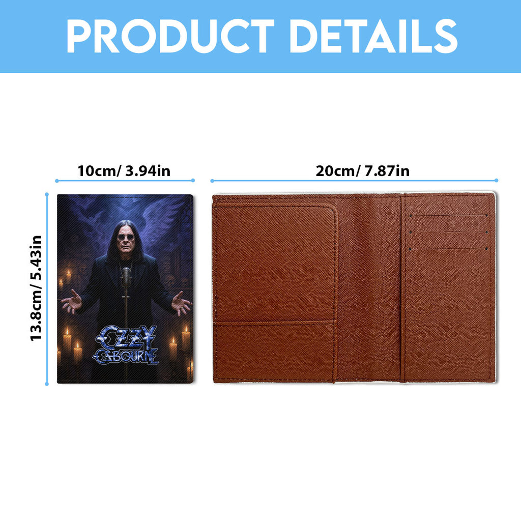 Ozzy Osbourne Leather Passport Cover – HOATT18349