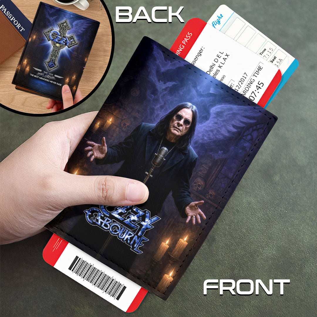 Ozzy Osbourne Leather Passport Cover – HOATT18349