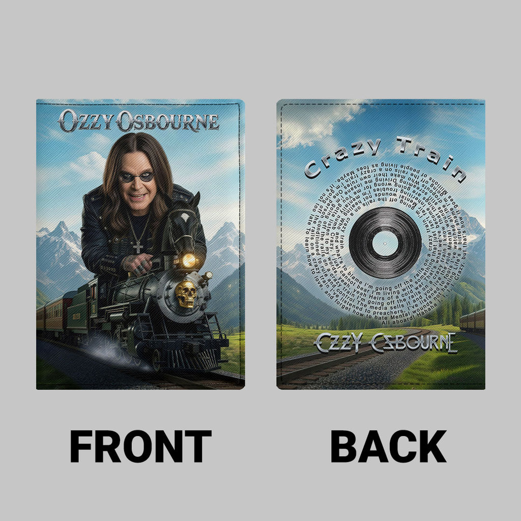 Ozzy Osbourne Leather Passport Cover – HOATT18588