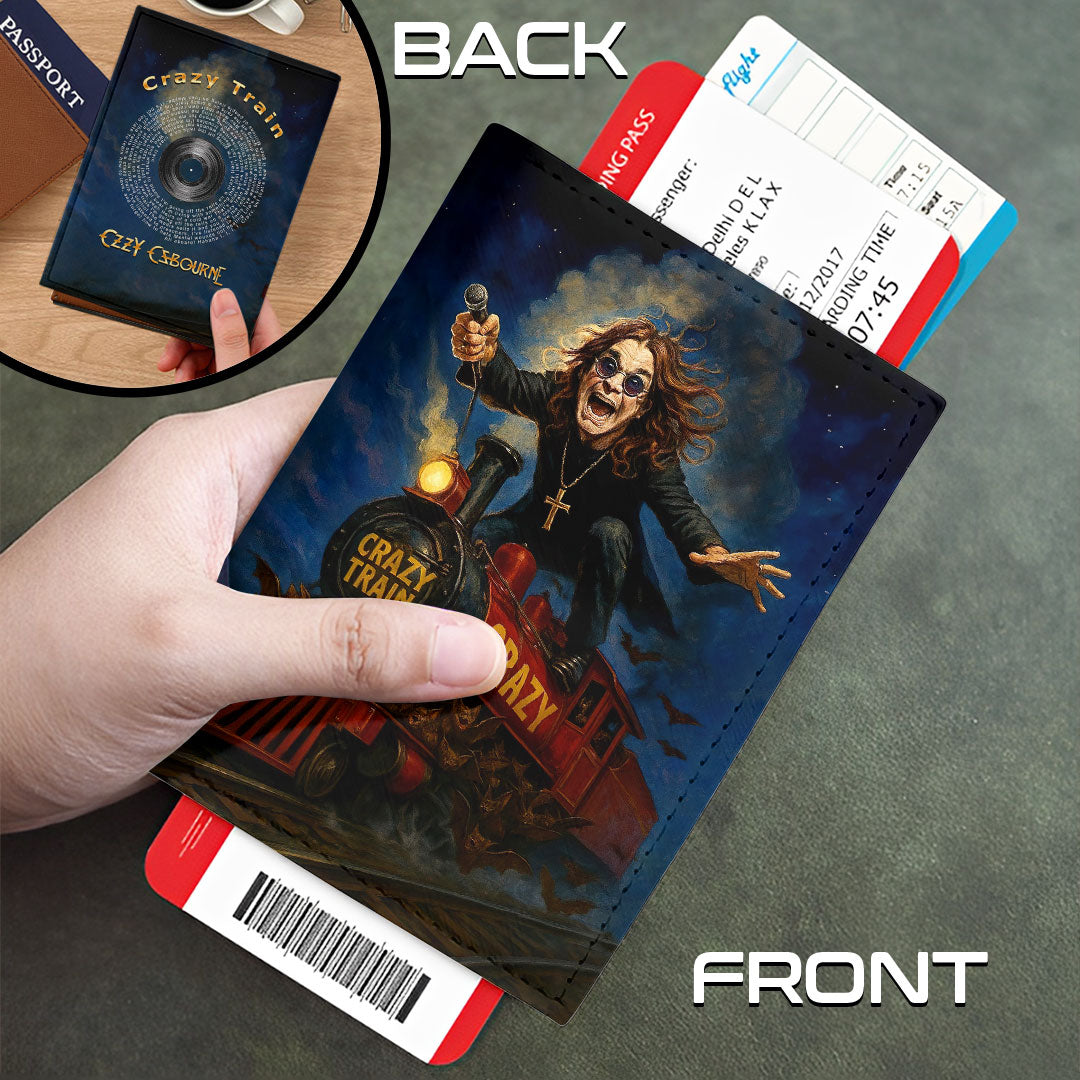 Ozzy Osbourne Leather Passport Cover – HOATT18134