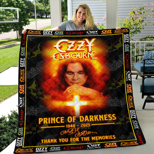 Ozzy Osbourne Quilt Blanket – MAITM 12567