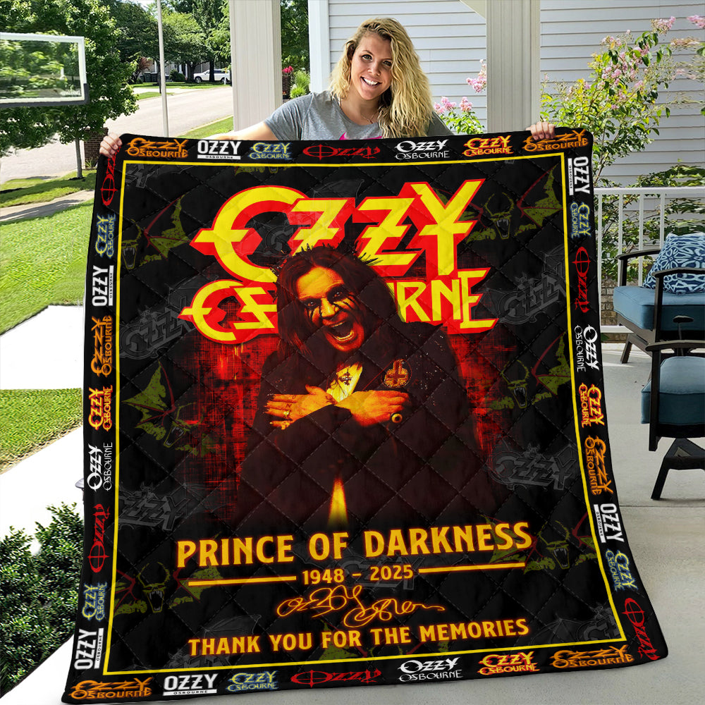 Ozzy Osbourne Quilt Blanket – MAITM12741