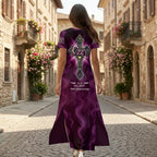 Ozzy Osbourne Short Sleeve Maxi Dress – HOATT19417