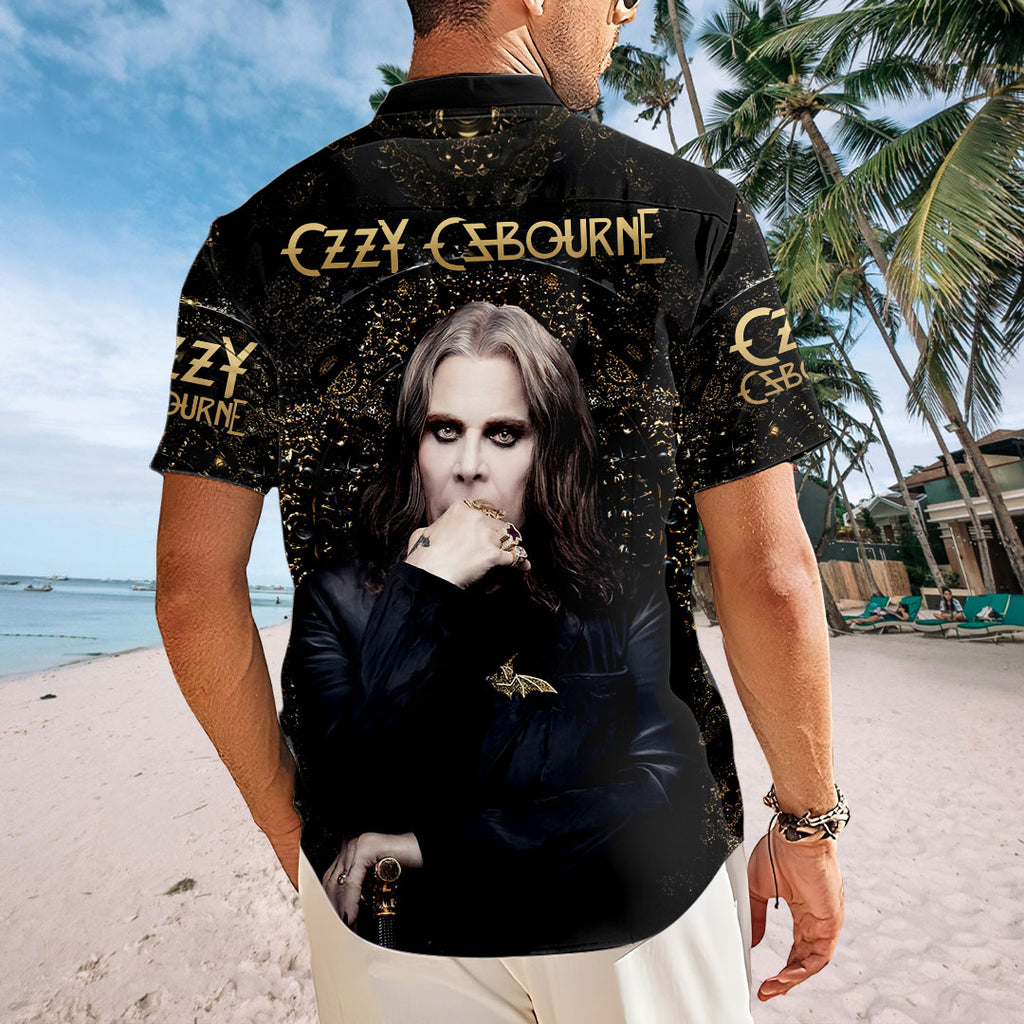 Ozzy Osbourne Short Sleeve Button-Down Shirt – HOATT20084