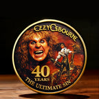 Ozzy Osbourne: The Ultimate Sin 40th Anniversary Commemorative Coin – TMTHU4994
