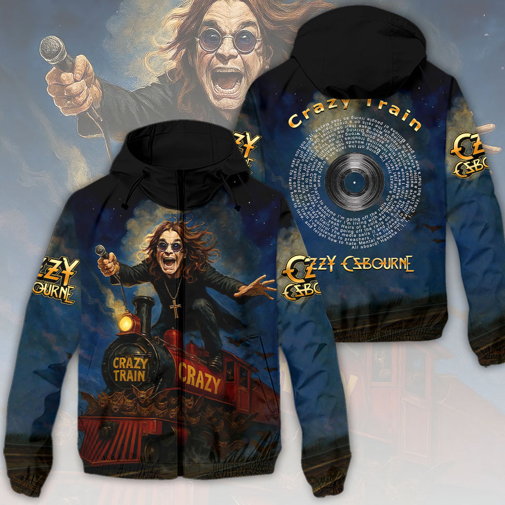 Ozzy Osbourne 3D Windbreaker Jacket – HOATT14955