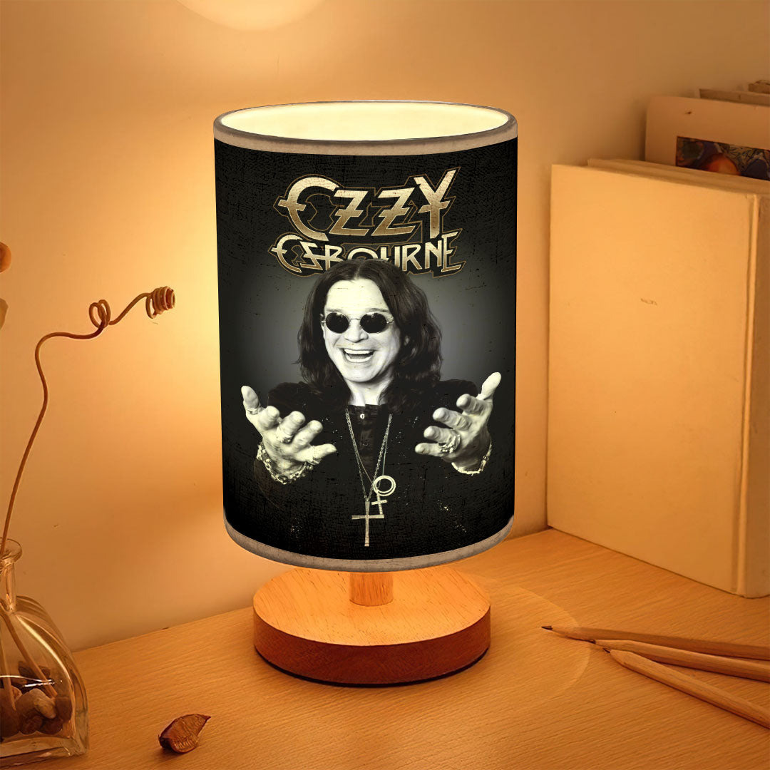 Ozzy Osbourne Wooden Base Fabric Lamp – HOATT15895