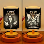 Ozzy Osbourne Wooden Base Fabric Lamp – HOATT15895