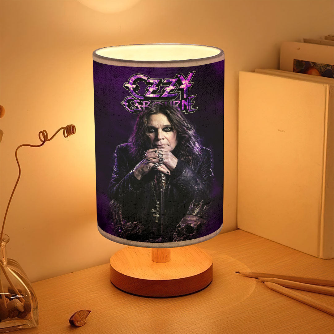 Ozzy Osbourne Wooden Base Fabric Lamp – HOATT18355