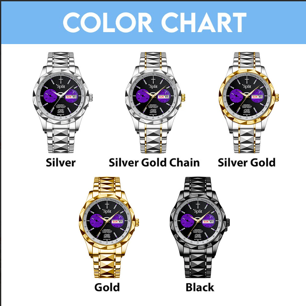 Ozzy Osbourne Alloy Luxury Quartz Watch – GNE5863