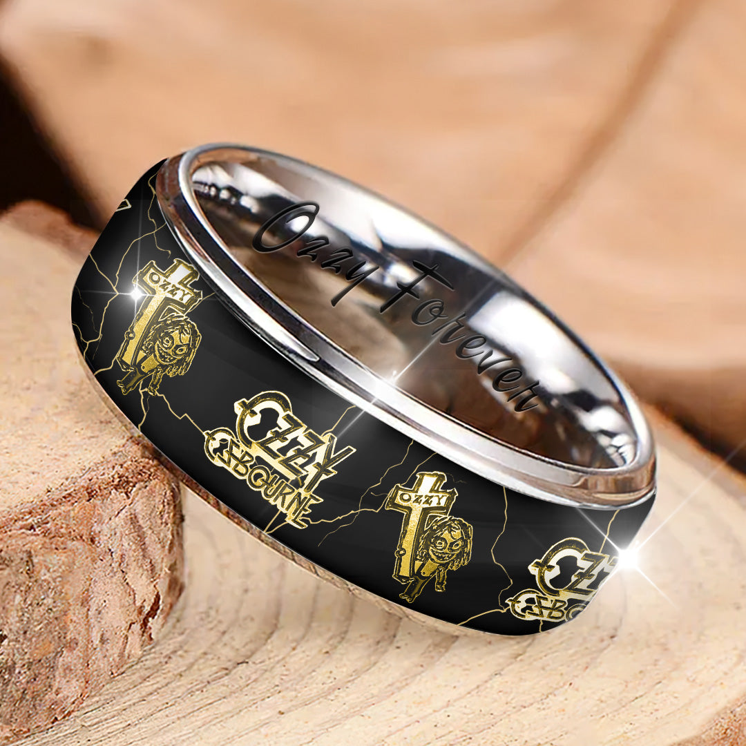 Ozzy Osbourne Custom Alloy Ring – TANTN 14922
