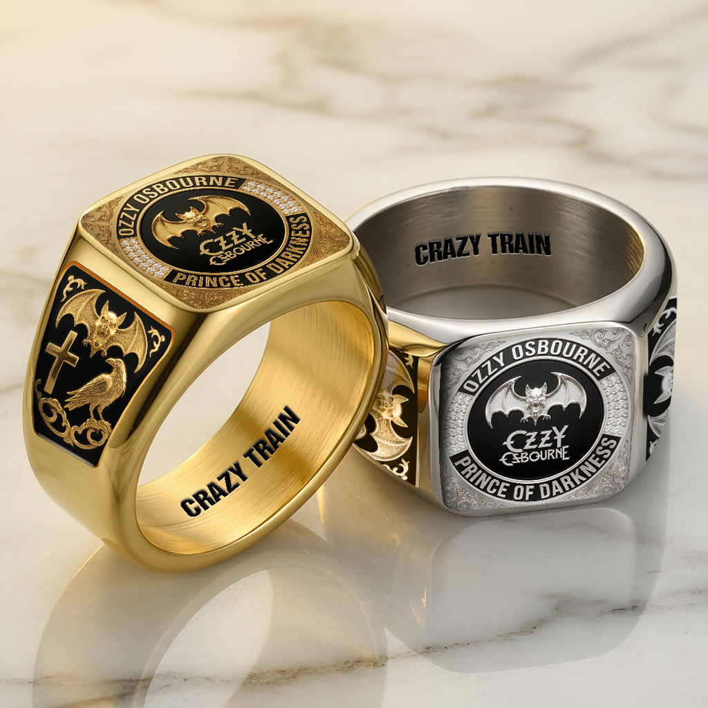 Ozzy Osbourne 3D Engraved Ring – TANTN23410