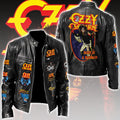 Ozzy Osbourne Motorcycle Leather Jacket – TMTHU5548