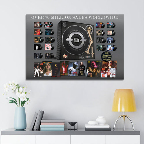 Ozzy Osbourne Rectangle Canvas With Inner Frame – TANTN 15044