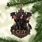 Ozzy Osbourne Custom Shape 2-side Printed Acrylic Ornament – HOATT20832
