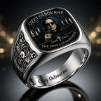 Ozzy Osbourne 3D Engraved Ring – GNE6902