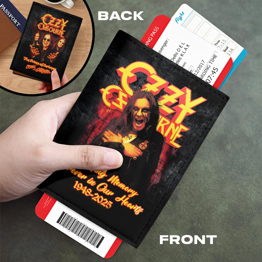 Ozzy Osbourne Leather Passport Cover – HOATT18159