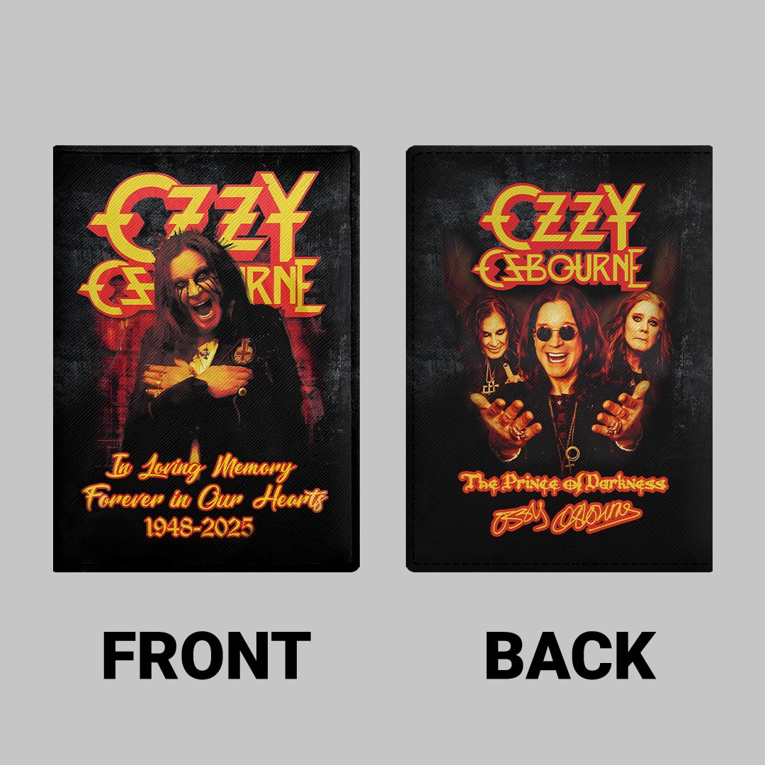 Ozzy Osbourne Leather Passport Cover – HOATT18159