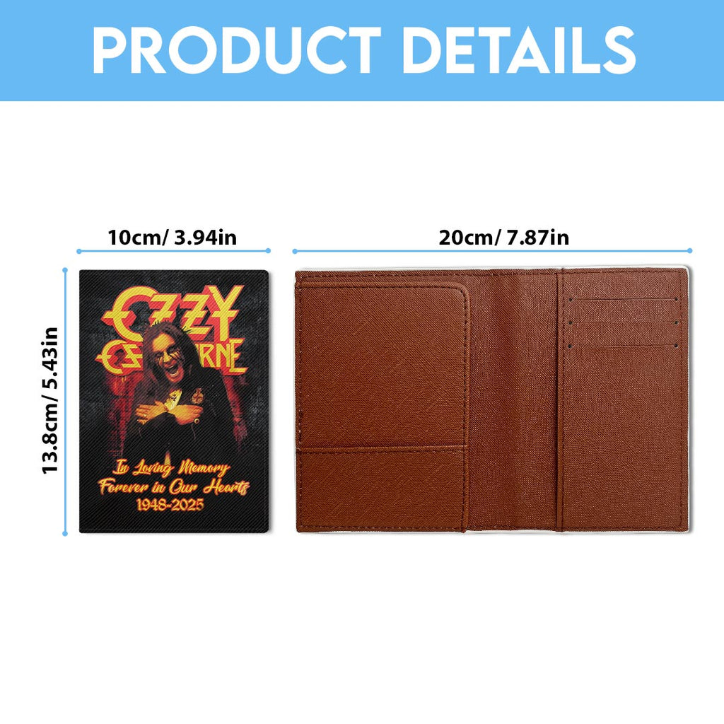 Ozzy Osbourne Leather Passport Cover – HOATT18159