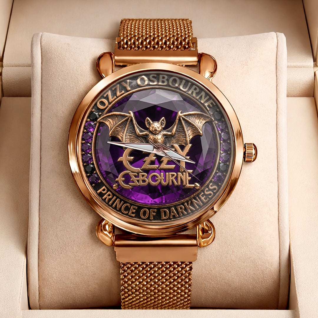 Ozzy Osbourne Mesh Strap Quartz Watch – HOATT18606