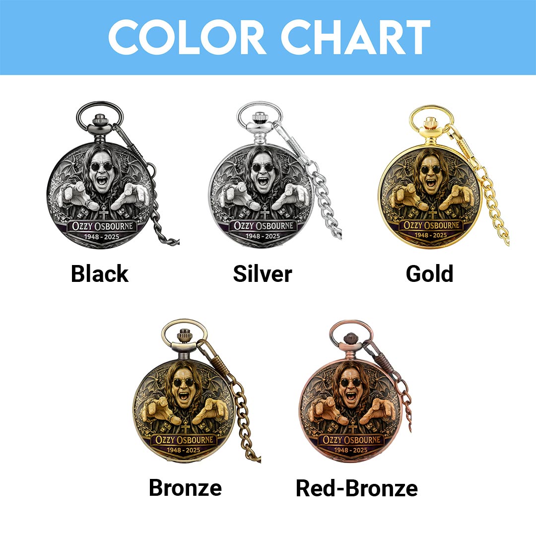 Ozzy Osbourne Pocket Watch – HOATT18266