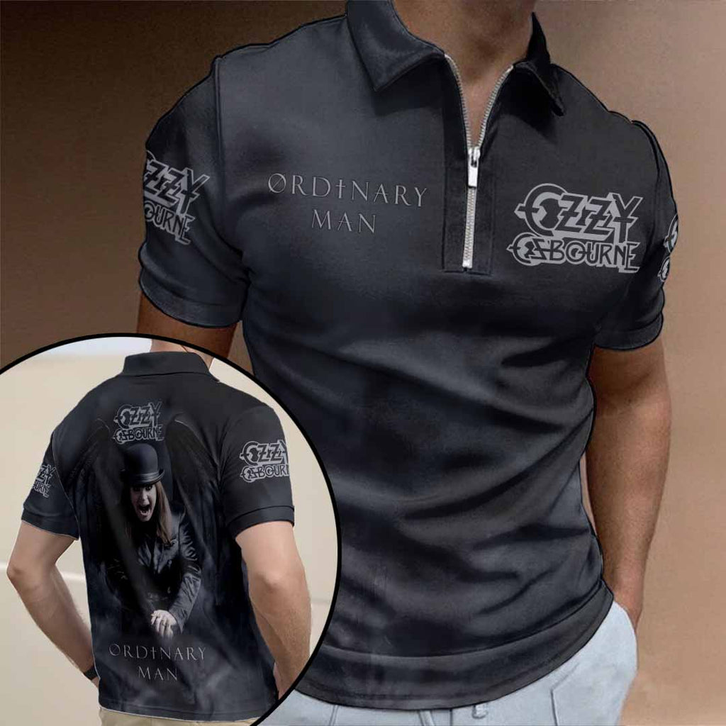 Ozzy Osbourne Zip Polo Shirt – HOATT20086