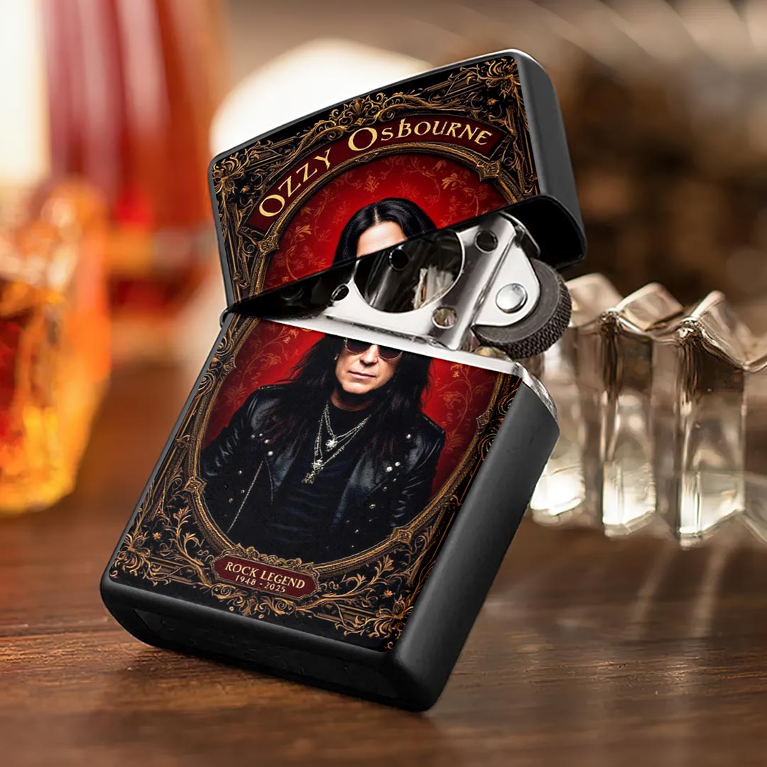 Ozzy Osbourne Zippo Lighter Case (No Insert) – HOATT19113