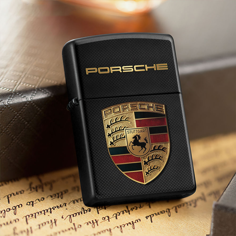 Porsche Zippo Lighter Case (No Insert) – TMTHU1110