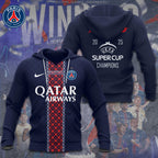 Paris Saint-Germain Super Cup Winner 2025 3D Apparel – TANTN 15309
