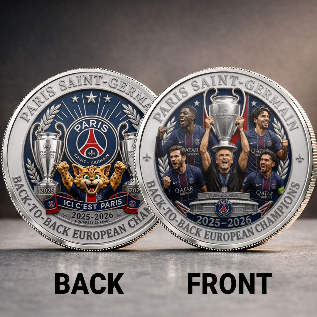 Paris Saint-Germain Champions of Europe 25/26 Commemorative Coin – TANTN23312