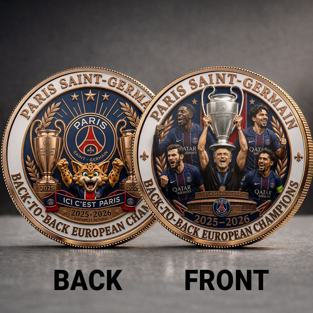Paris Saint-Germain Champions of Europe 25/26 Commemorative Coin – TANTN23312