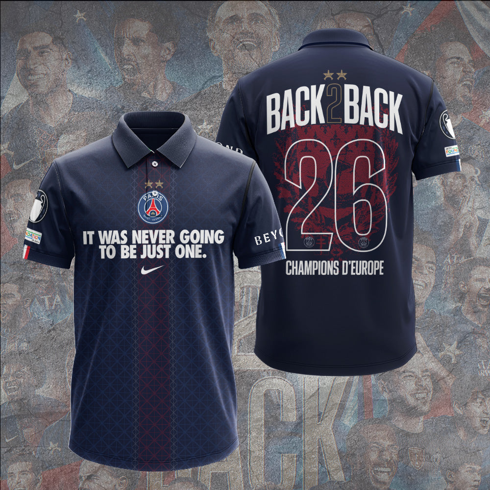 Paris Saint-Germain 25/26 Champions League Champions 3D Apparel – GNE6738
