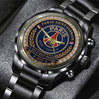 Paris Saint-Germain Champions of Europe 25/26 Black Stainless Steel Watch – TANTN23303