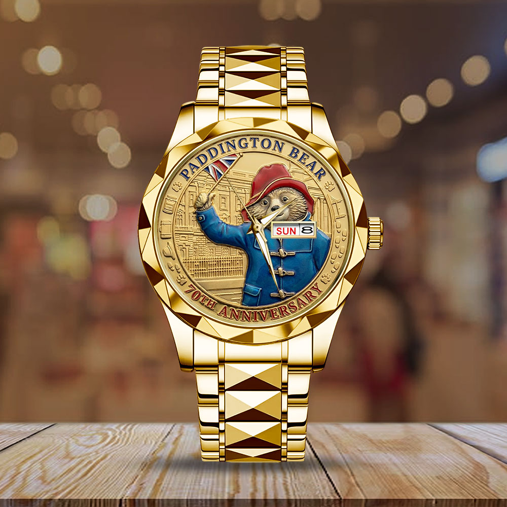 Paddington Bear 70th Anniversary 2028 Alloy Luxury Quartz Watch – TMTHU4016